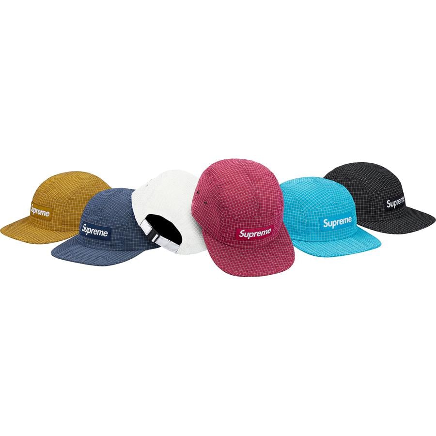 Details on Reflective Ripstop Camp Cap from fall winter
                                            2018 (Price is $48)