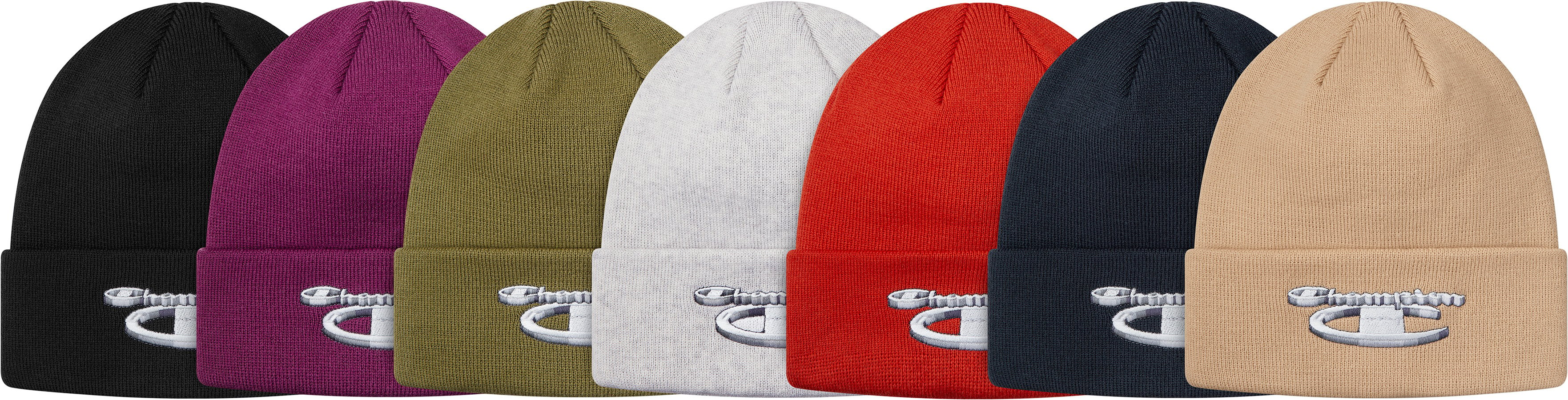 supreme champion 3d metallic beanie