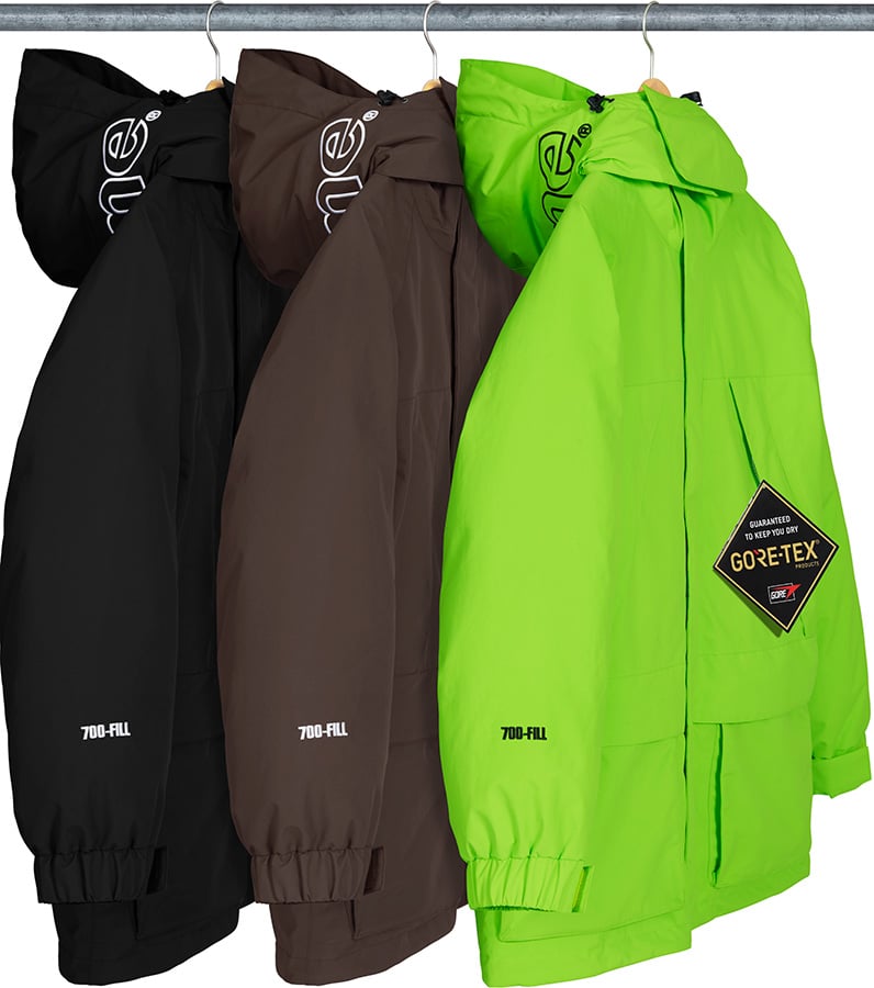 GORE-TEX 700-Fill Down Parka - fall winter 2018 - Supreme