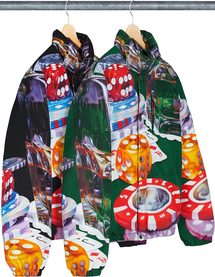 定価以下！Supreme casino down jacket  カジノダウン