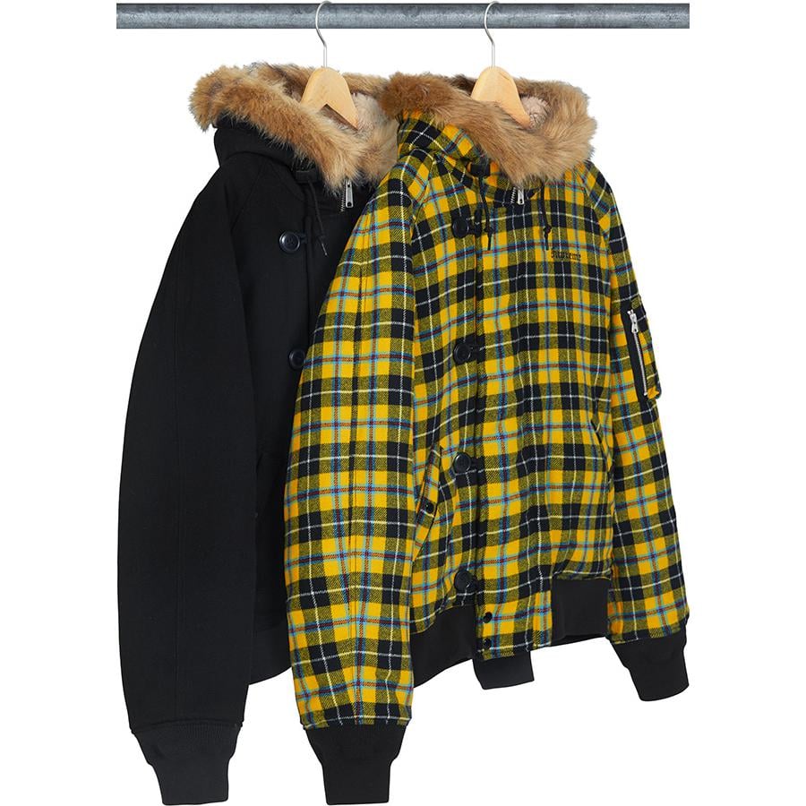 Supreme Wool N-2B Jacket for fall winter 18 season