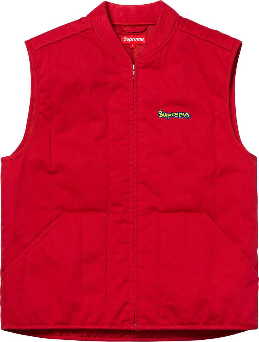 Gonz Shop Vest - fall winter 2018 - Supreme