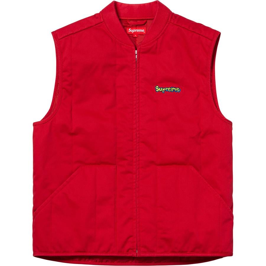 Details on Gonz Shop Vest  from fall winter
                                                    2018 (Price is $148)