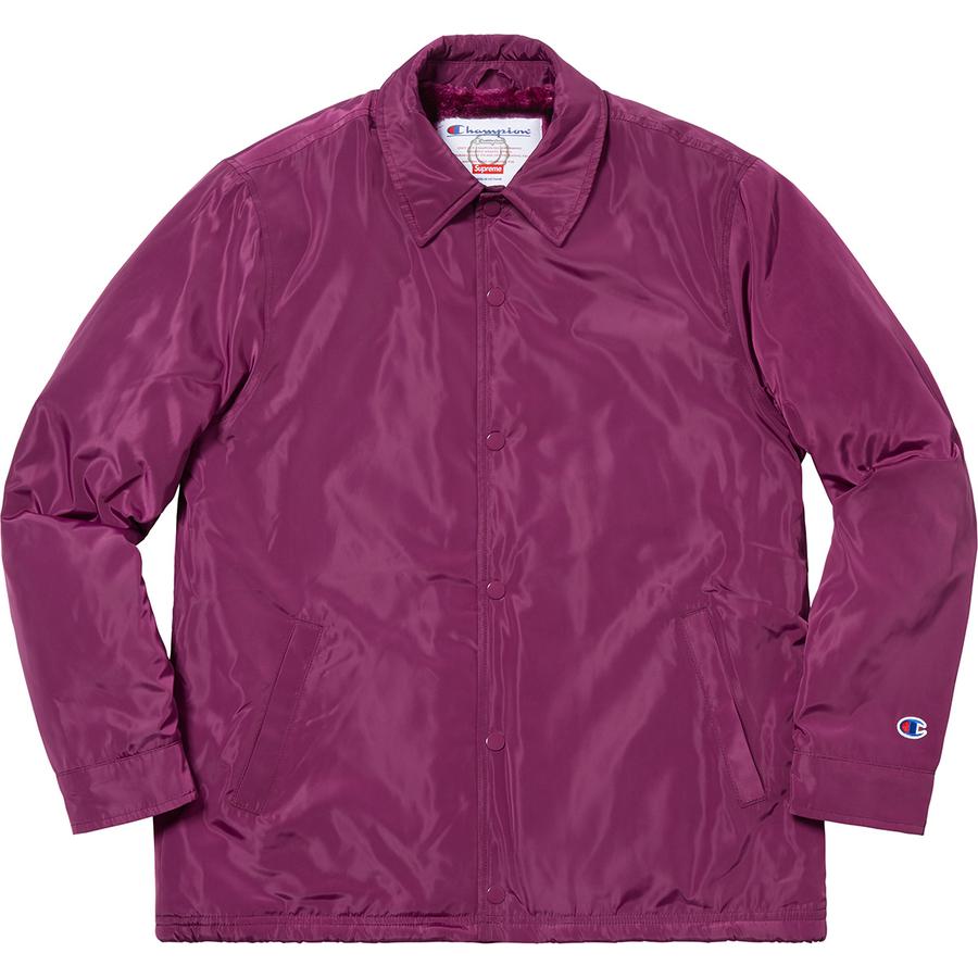 Details on Supreme Champion Label Coaches Jacket  from fall winter
                                                    2018 (Price is $168)