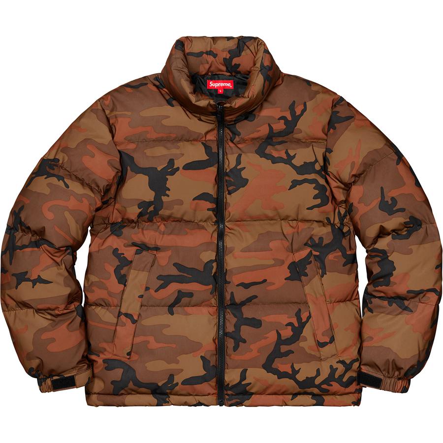 Details on Reflective Camo Down Jacket  from fall winter
                                                    2018 (Price is $348)