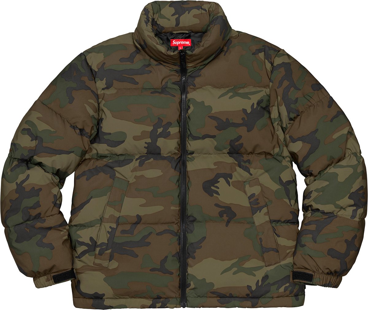 Reflective Camo Down Jacket   fall winter    Supreme