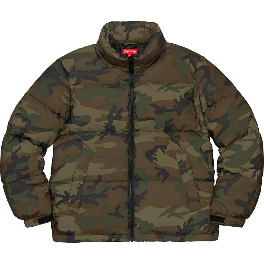Details on Reflective Camo Down Jacket  from fall winter
                                                    2018 (Price is $348)