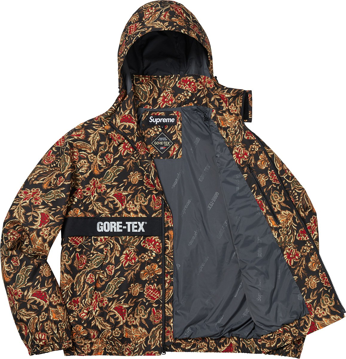 人気SALE送料無料】 Supreme Supreme GORE-TEX Flower print Lの通販 by fog's  shop｜シュプリームならラクマ