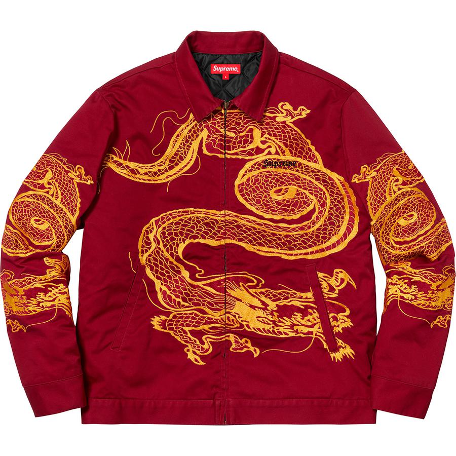 Details on Dragon Work Jacket  from fall winter 2018 (Price is $278)