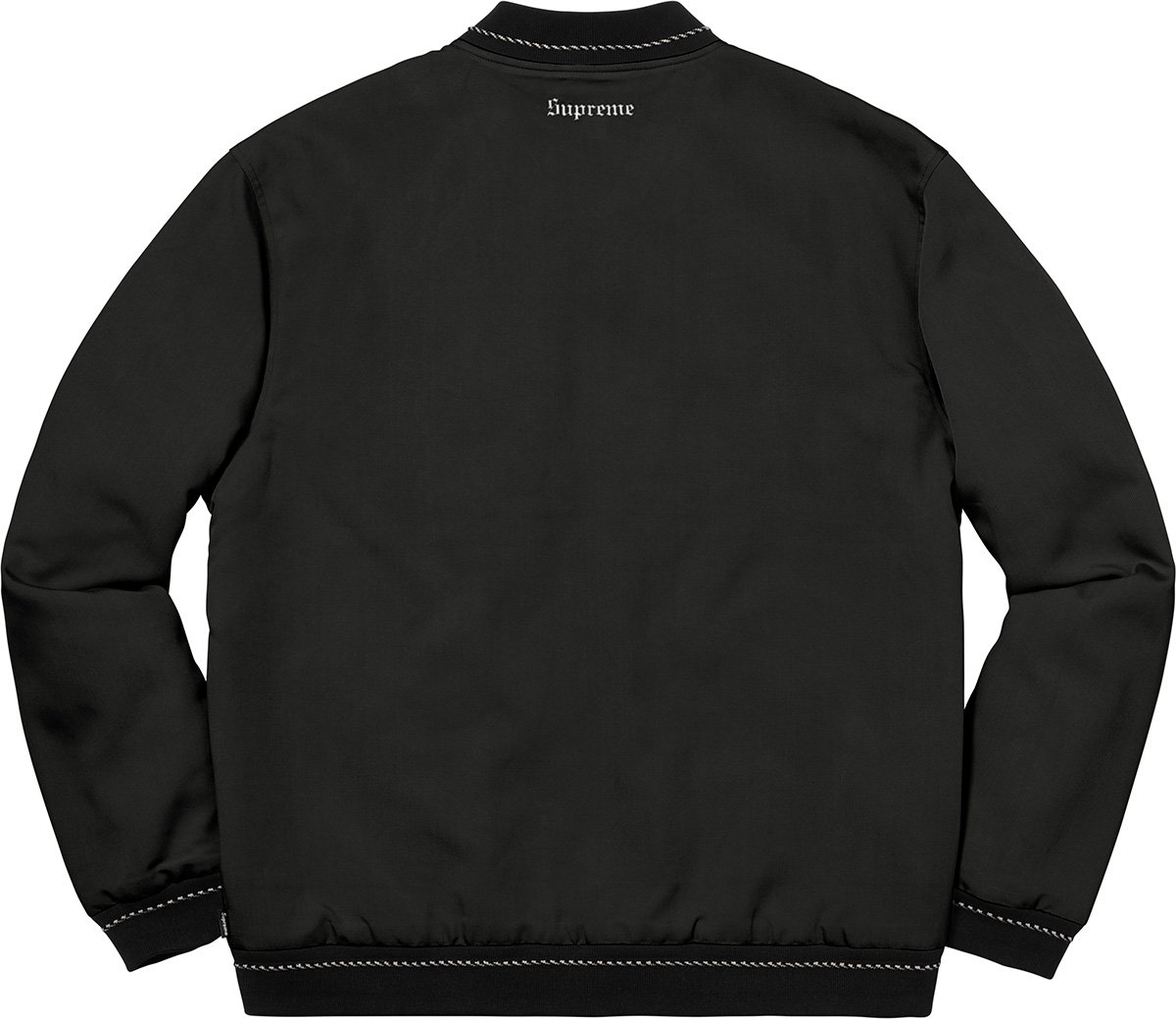 Diamond Rayon Bomber - fall winter 2018 - Supreme