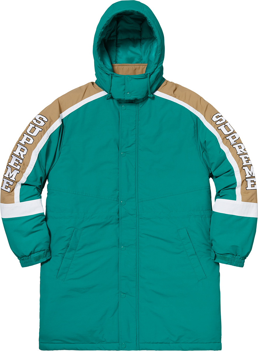 Sleeve Logo Sideline Parka   fall winter    Supreme