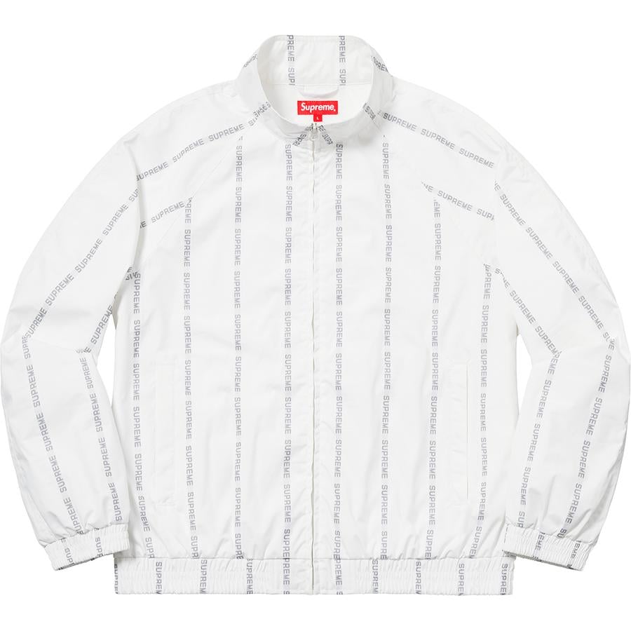 Details on Reflective Text Track Jacket  from fall winter
                                                    2018 (Price is $198)