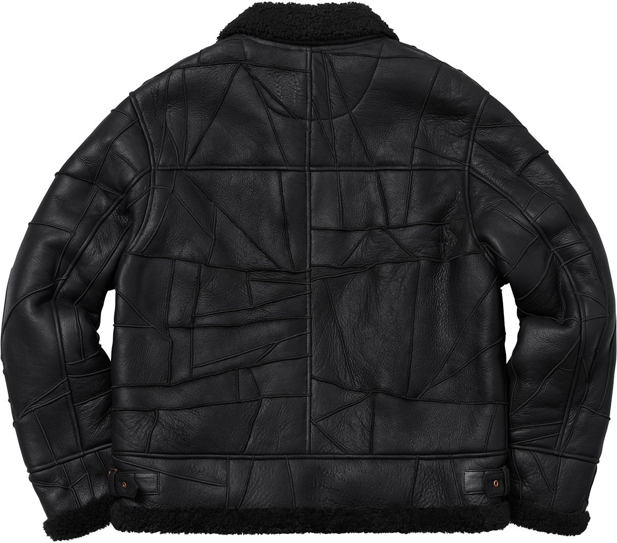 Patchwork Shearling B-3 Jacket - Supreme Community