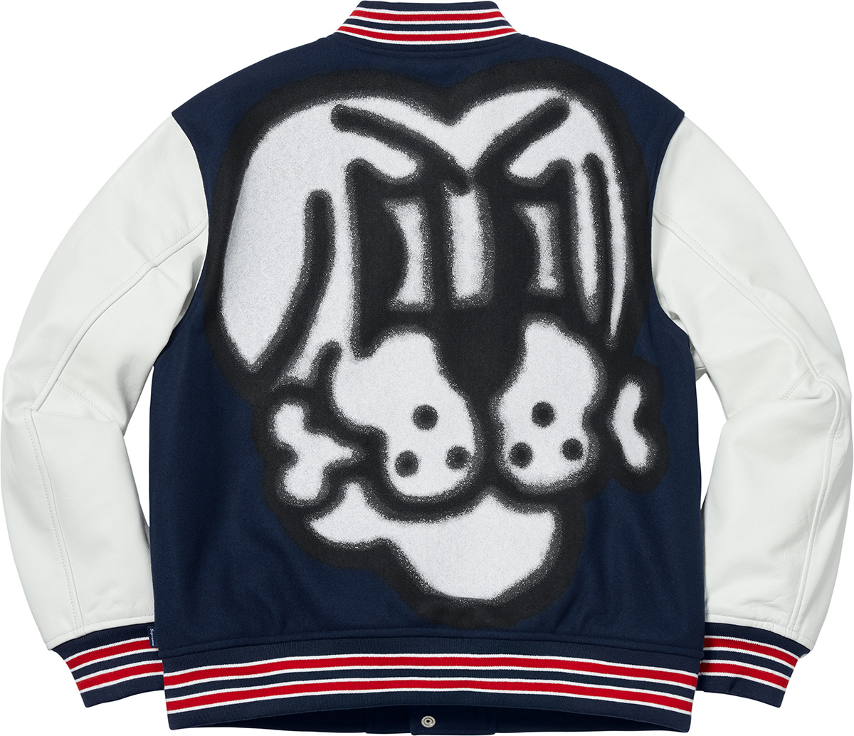 Bone Varsity Jacket - fall winter 2018 - Supreme