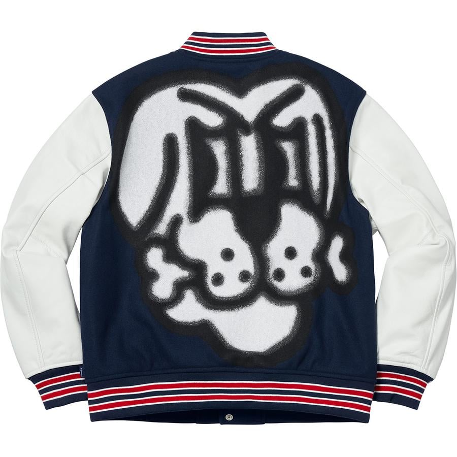 Details on Bone Varsity Jacket  from fall winter
                                                    2018 (Price is $438)