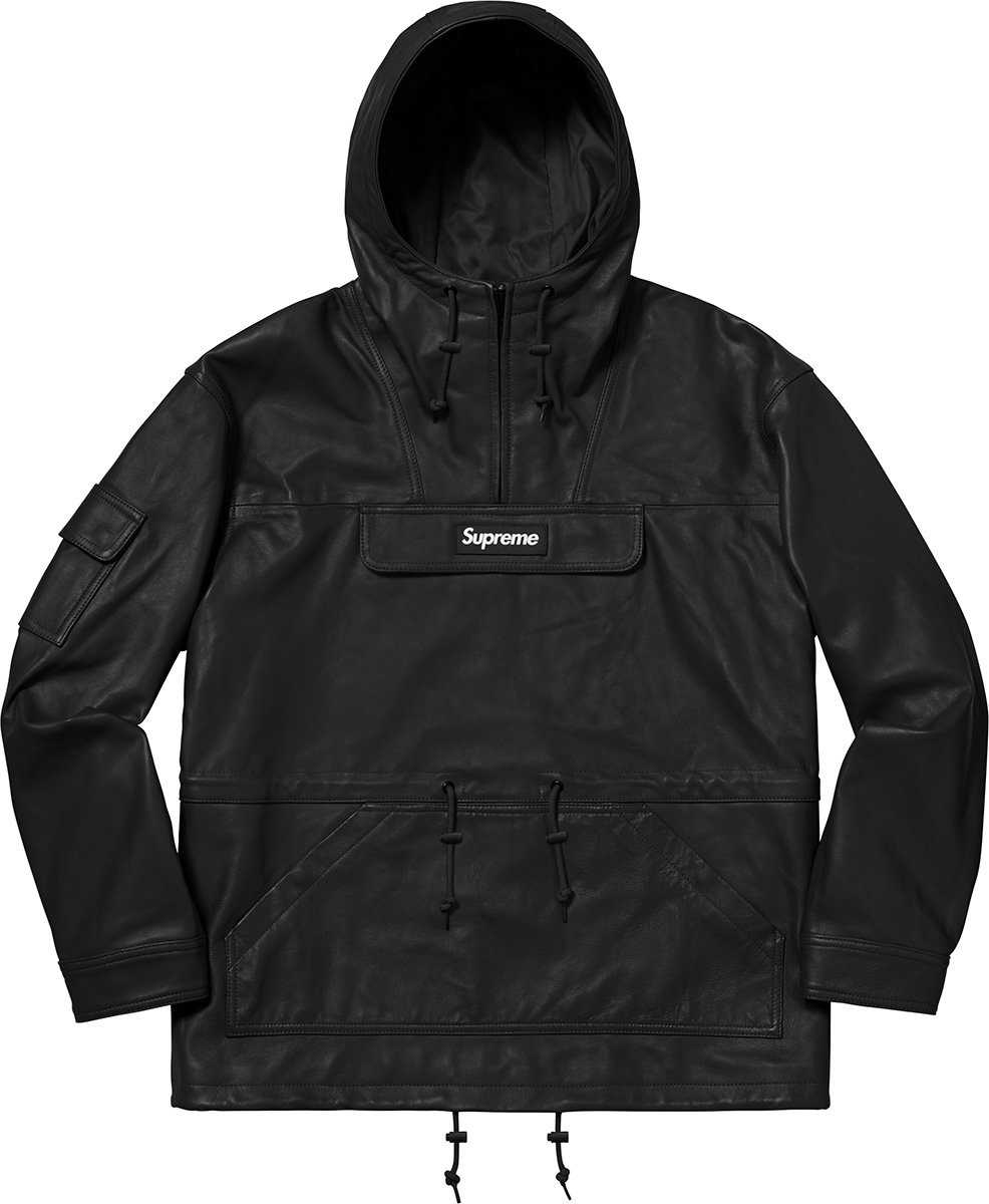 Leather Anorak - fall winter 2018 - Supreme