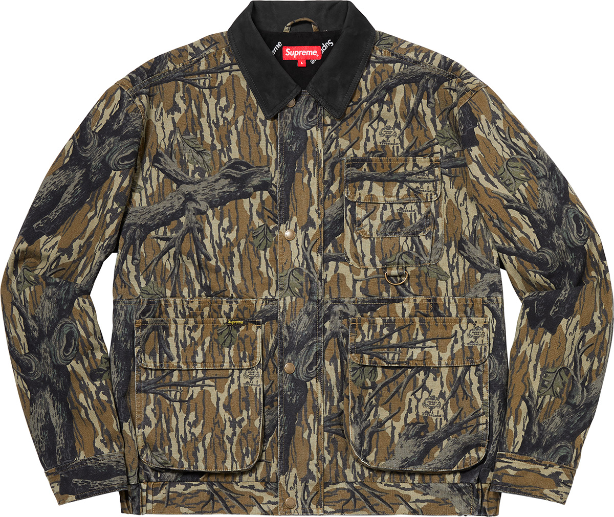 x SUPREME CAMO FIELD JACKET – OBTAIND