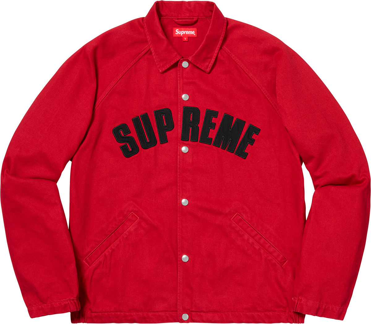 Snap Front Twill Jacket - fall winter 2018 - Supreme