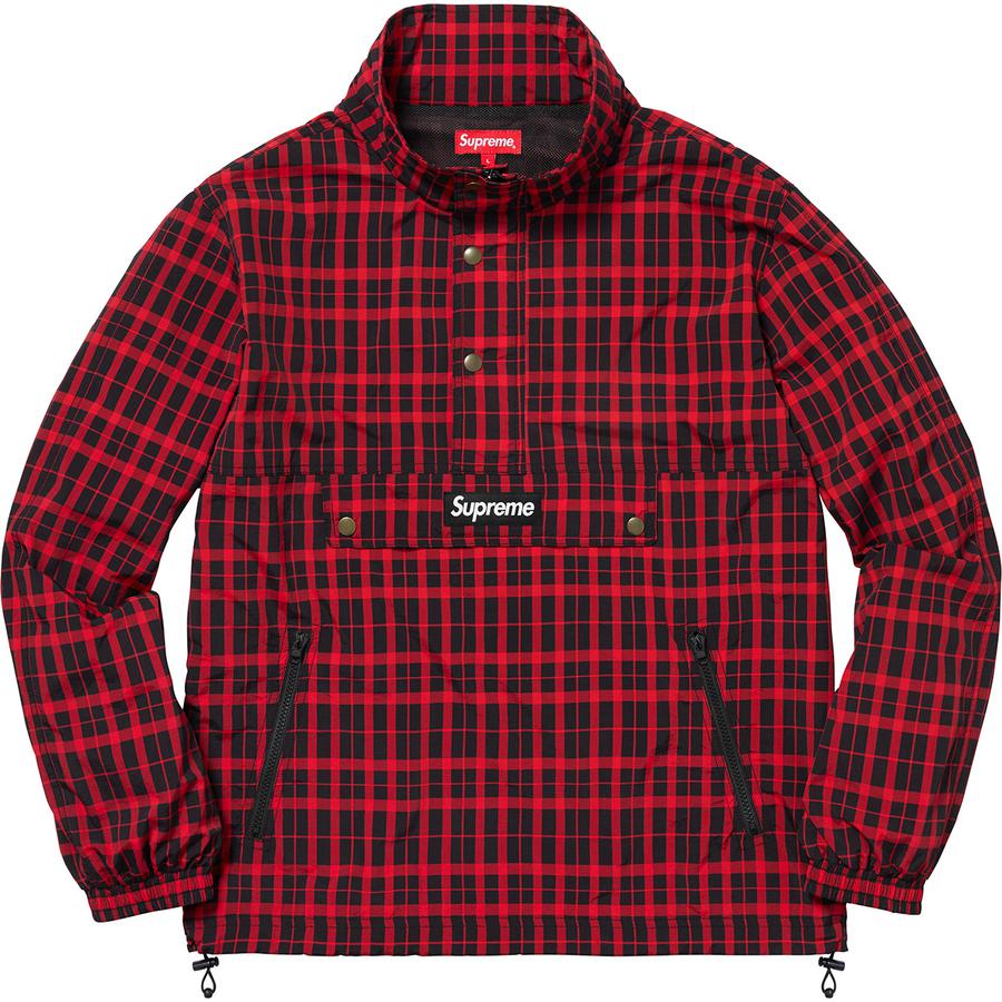 Details on Nylon Plaid Pullover  from fall winter
                                                    2018 (Price is $168)