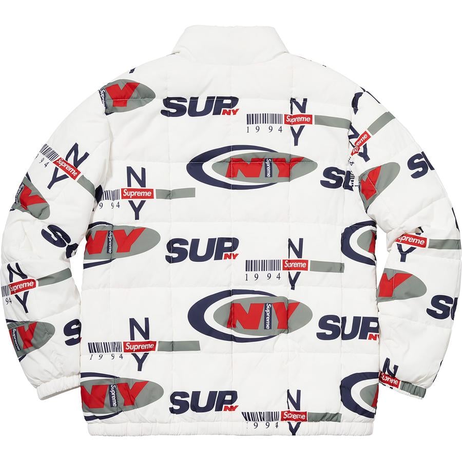 Details on Supreme NY Reversible Puffy Jacket  from fall winter
                                                    2018 (Price is $198)