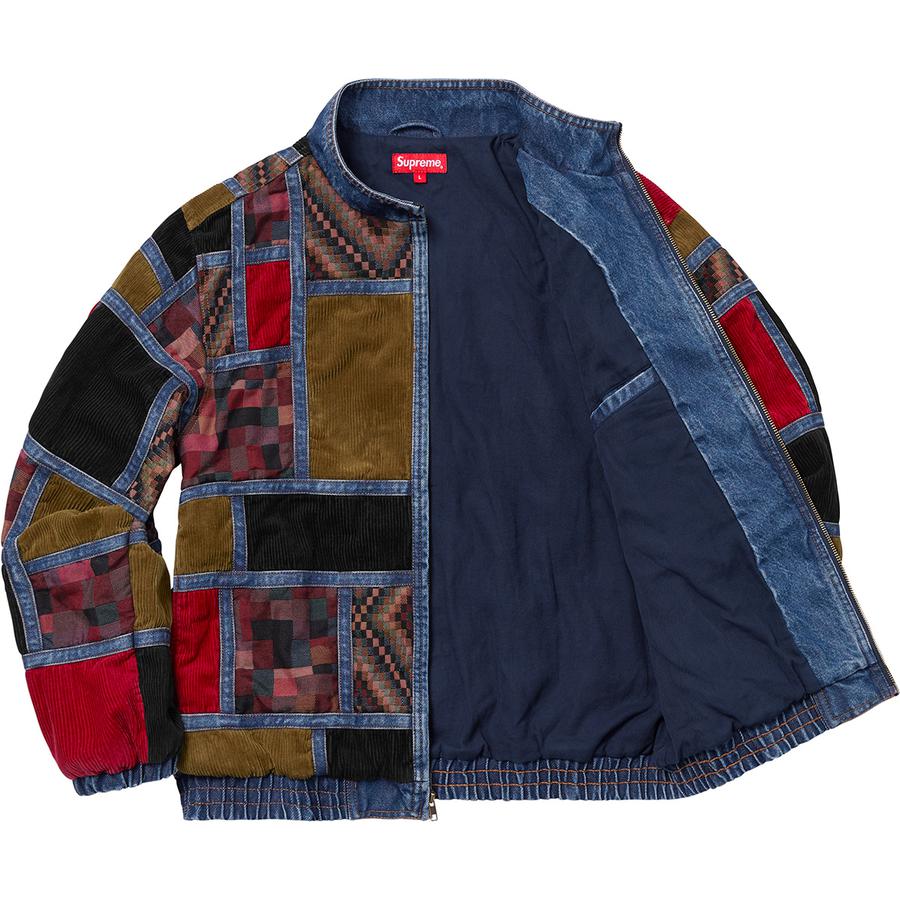 Details on Corduroy Patchwork Denim Jacket  from fall winter
                                                    2018 (Price is $238)