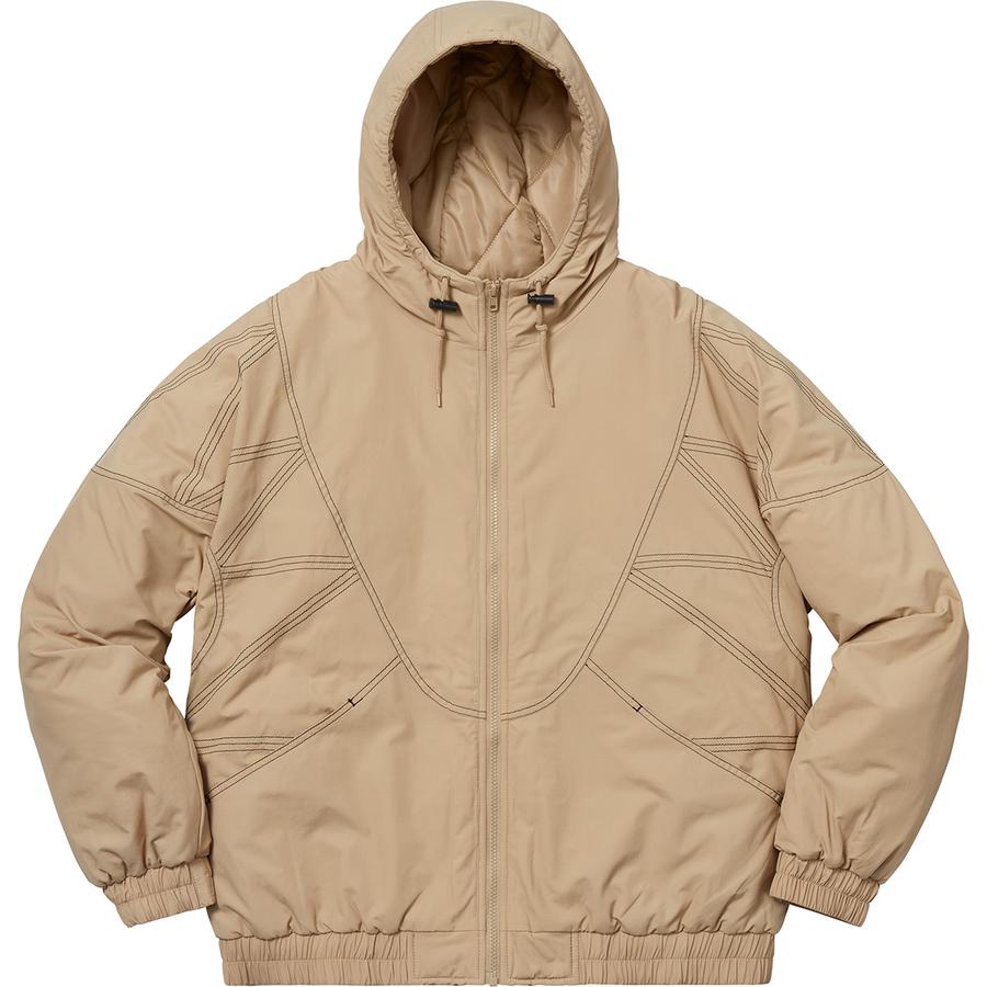 Details on Zig Zag Stitch Puffy Jacket  from fall winter 2018 (Price is $198)