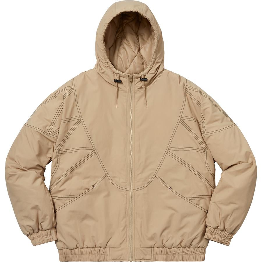 Details on Zig Zag Stitch Puffy Jacket  from fall winter
                                                    2018 (Price is $198)