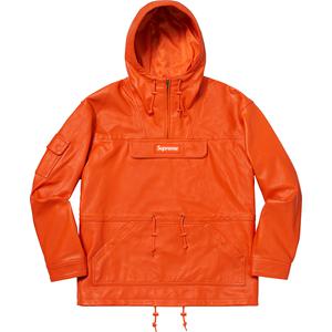 Leather Anorak - fall winter 2018 - Supreme