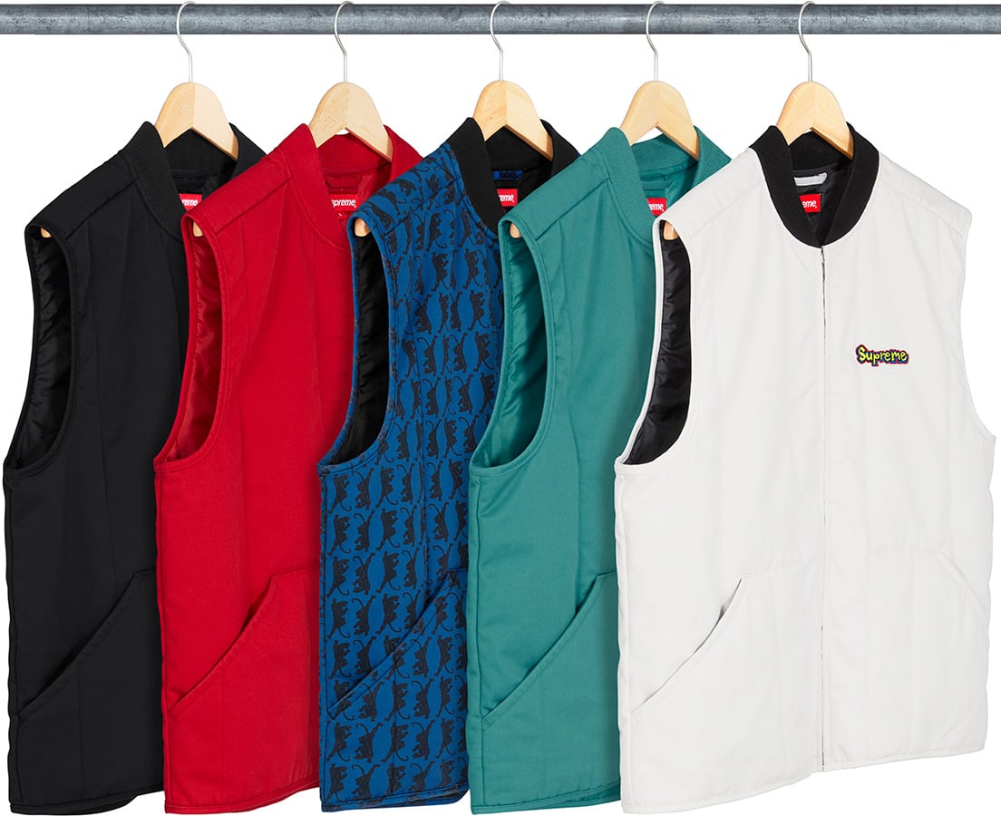 Gonz Shop Vest - fall winter 2018 - Supreme