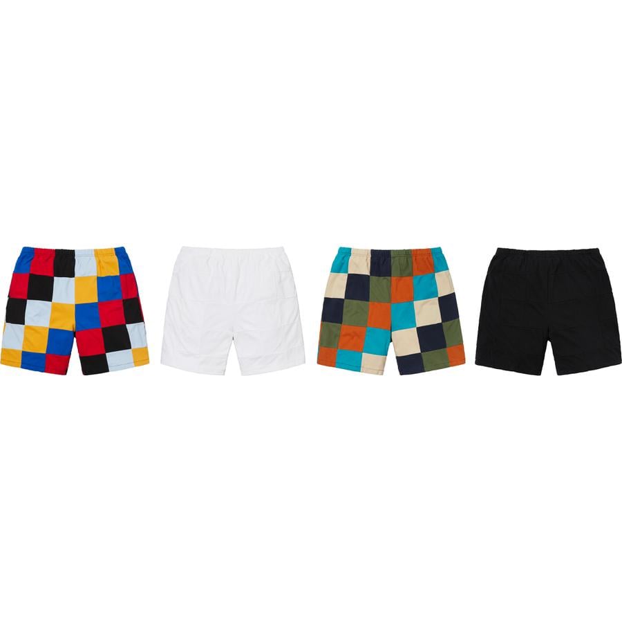 Supreme Patchwork Pique Short for fall winter 18 season