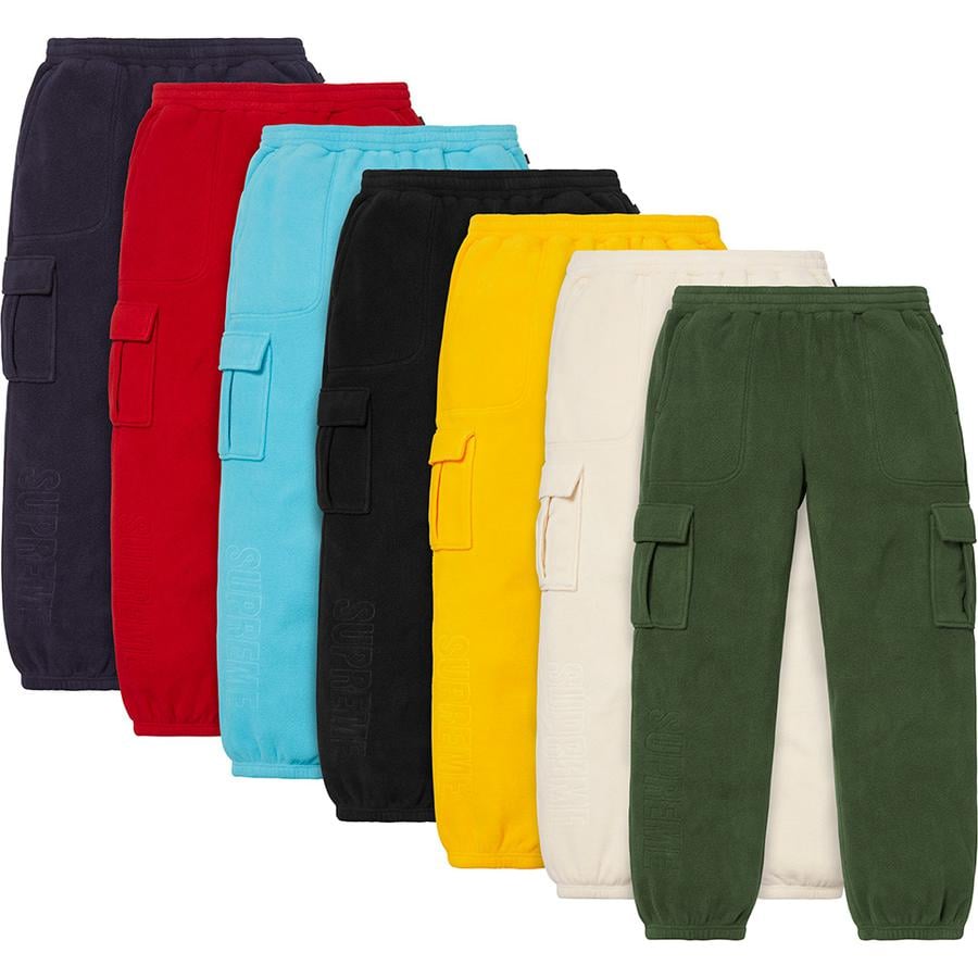 Supreme Polartec Cargo Pant for fall winter 18 season