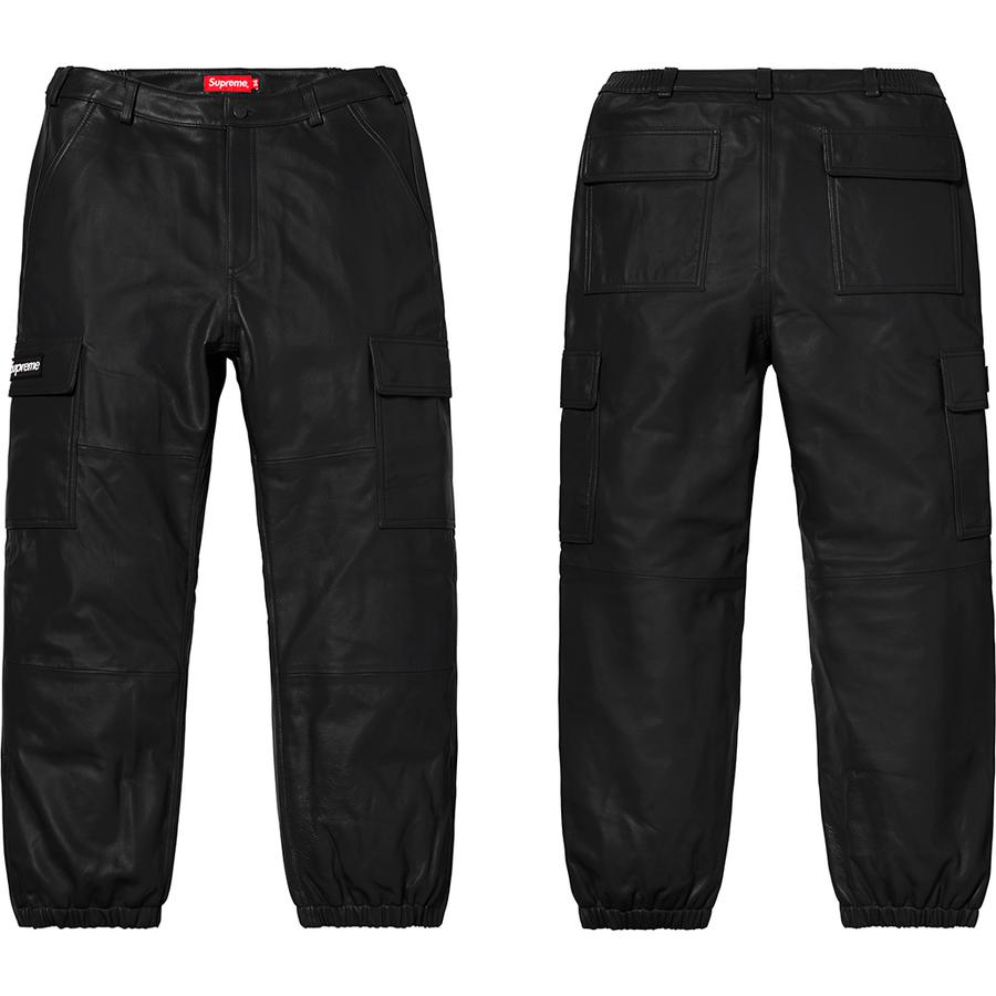 Supreme Leather Cargo Pant releasing on Week 0 for fall winter 18