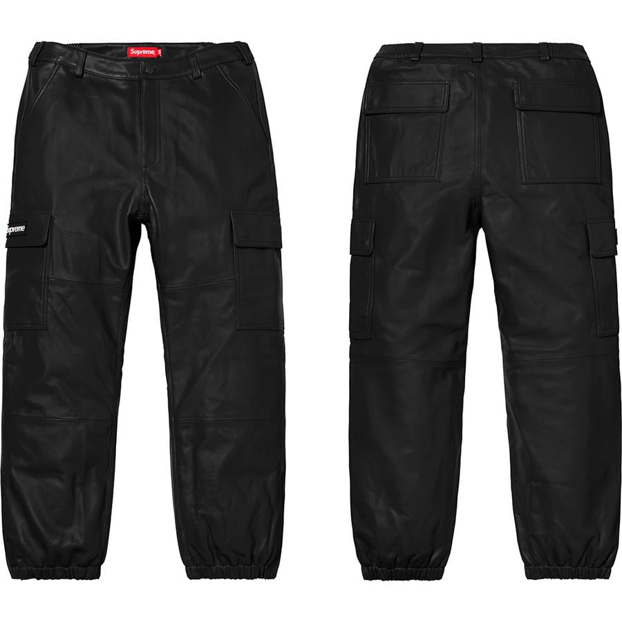 Details Supreme Leather Cargo Pant - Supreme Community