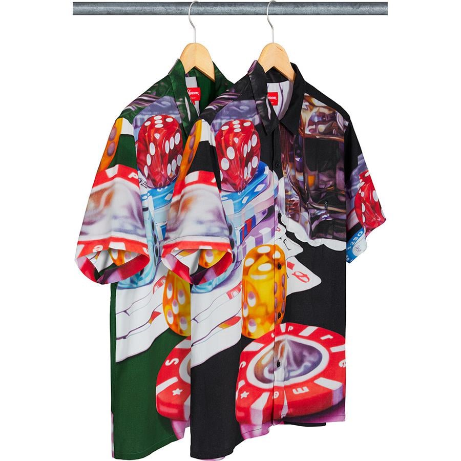 Supreme Casino Rayon Shirt releasing on Week 12 for fall winter 18