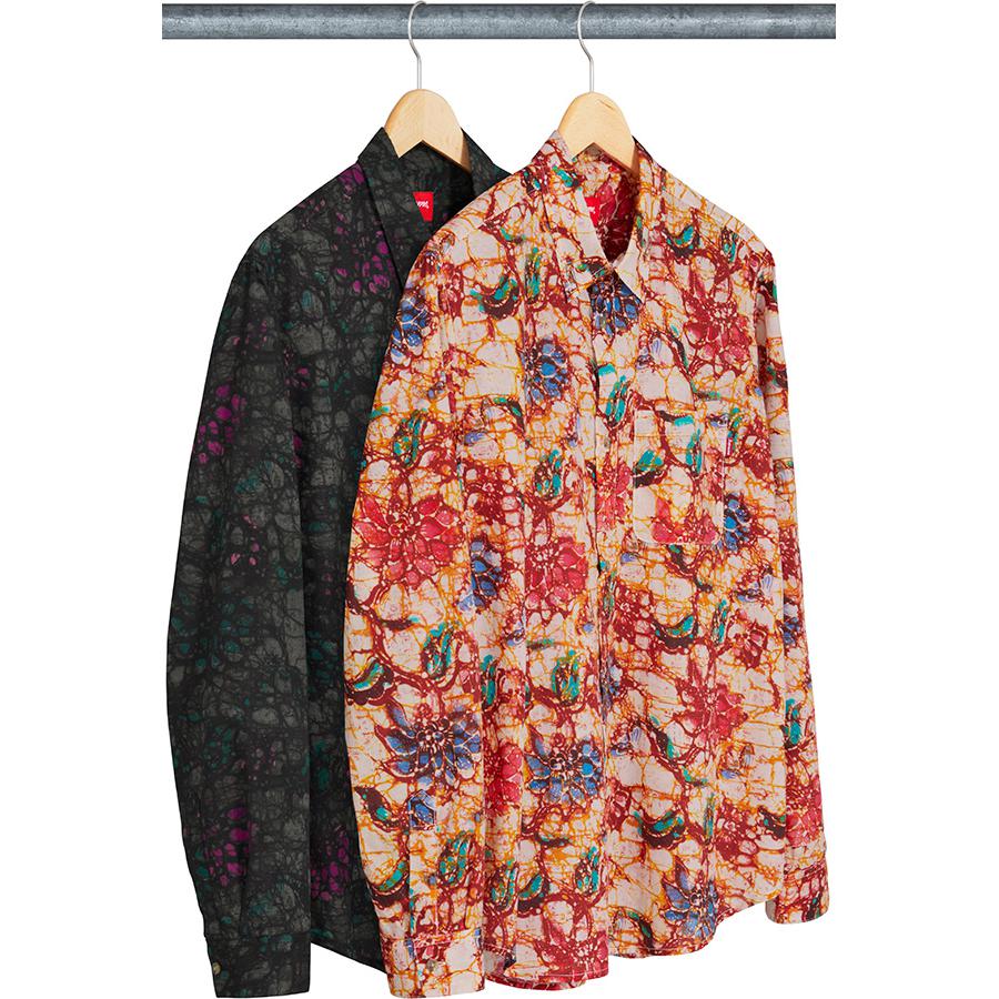 Supreme Acid Floral Shirt for fall winter 18 season