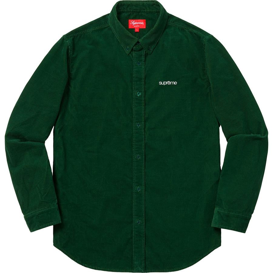 Details on Corduroy Shirt  from fall winter
                                                    2018 (Price is $138)