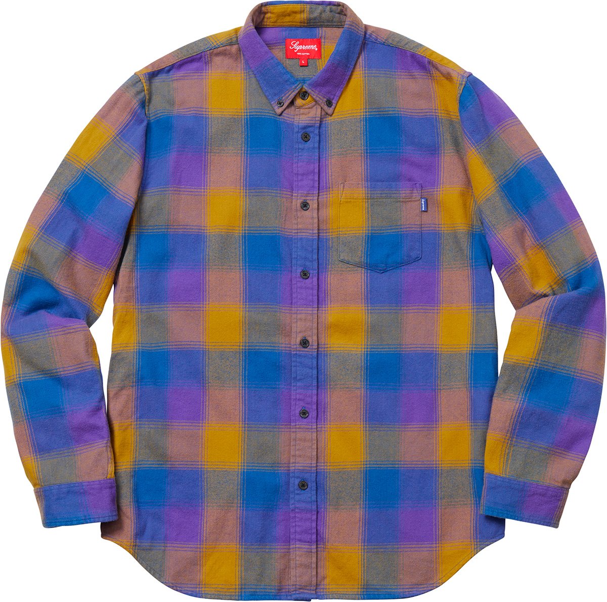 Shadow Plaid Flannel Shirt - fall winter 2018 - Supreme