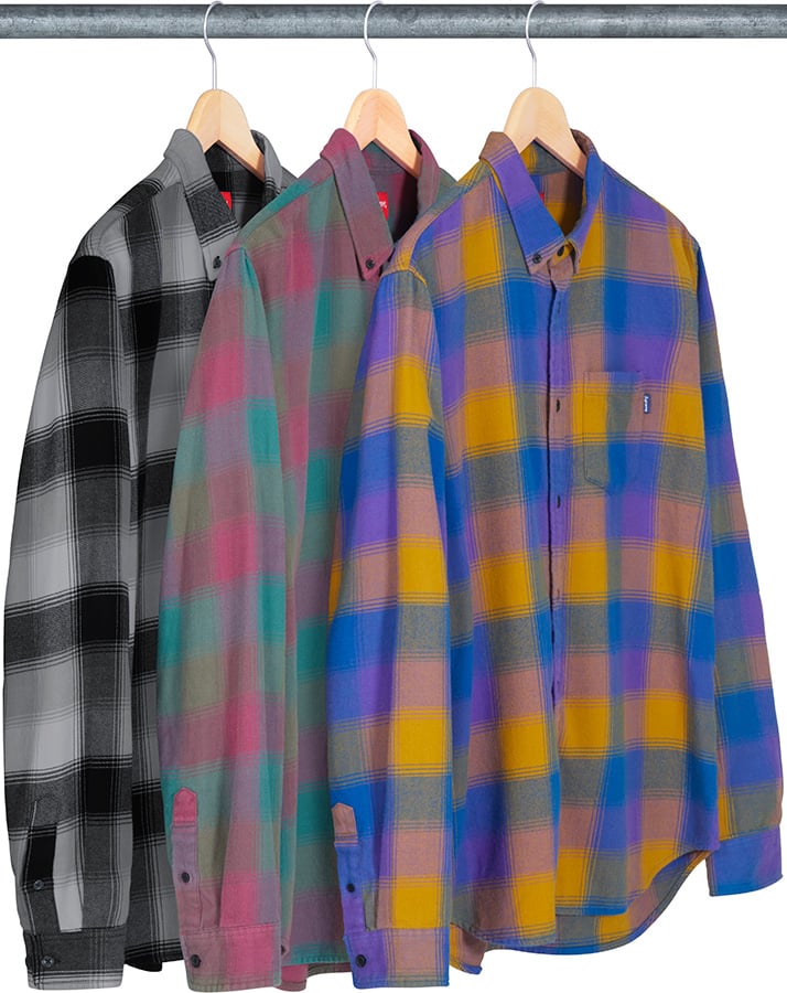 Shadow Plaid Flannel Shirt - Supreme Community