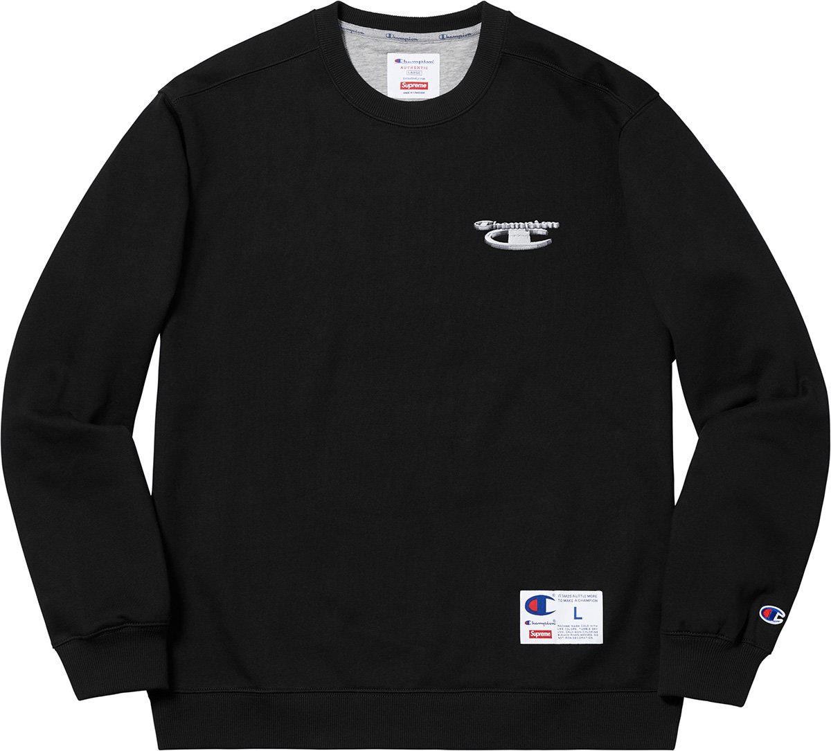 Supreme Champion 3D Metallic Crewneck