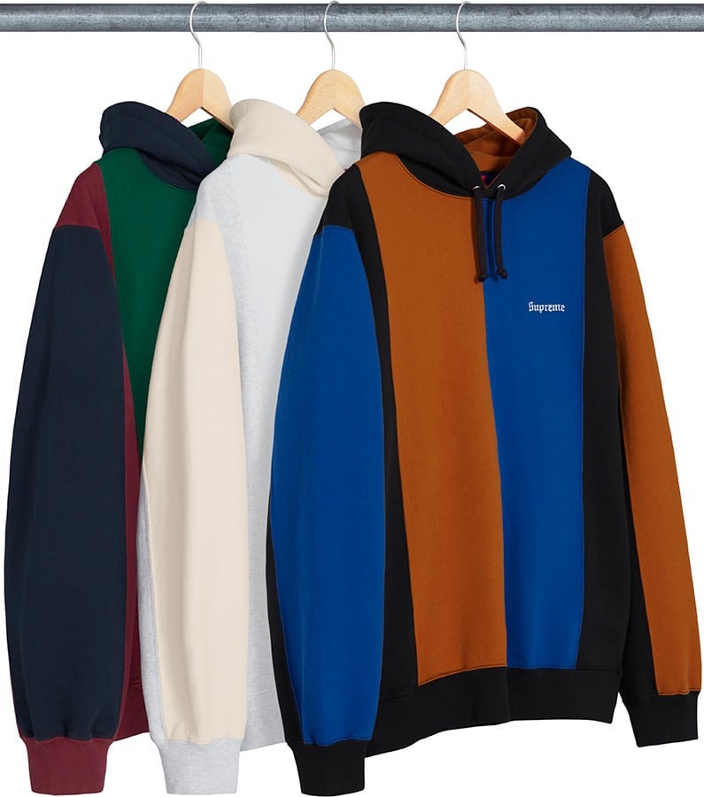 Tricolor Hooded Sweatshirt - Supreme Community