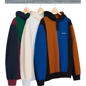 Tricolor Hooded Sweatshirt - fall winter 2018 - Supreme