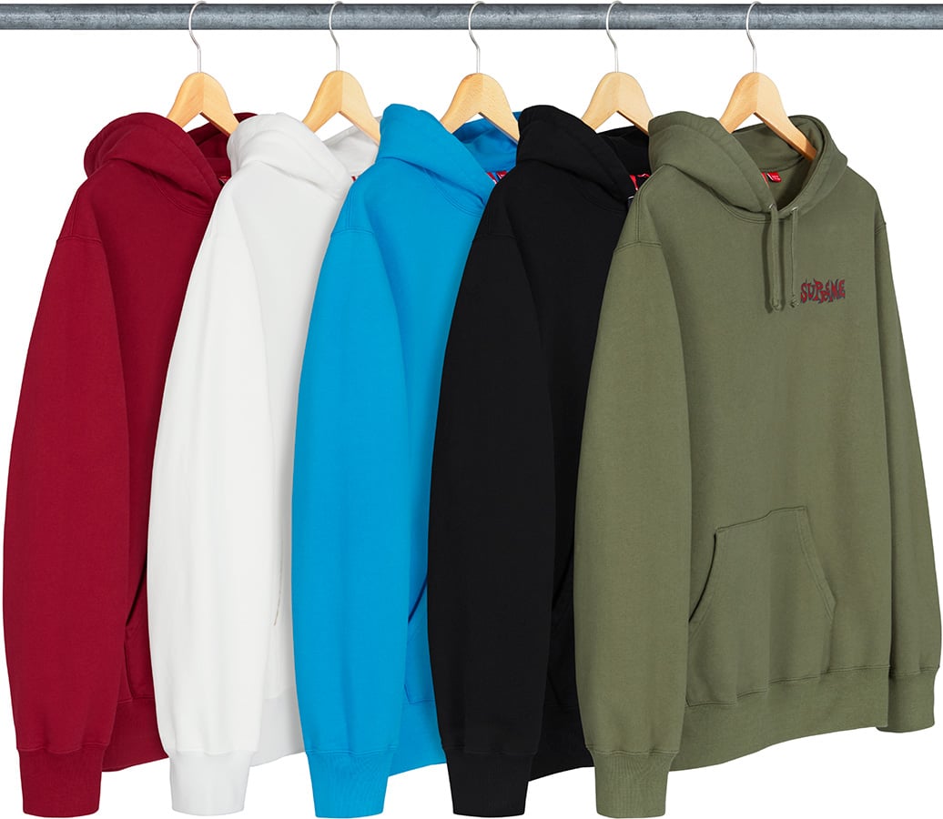 Portrait Hooded Sweatshirt - fall winter 2018 - Supreme