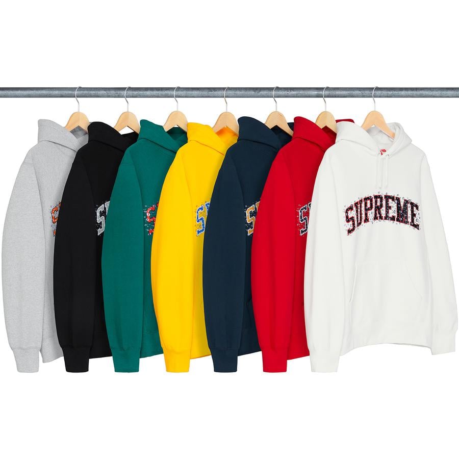 Supreme Water Arc Hooded Sweatshirt releasing on Week 2 for fall winter 2018