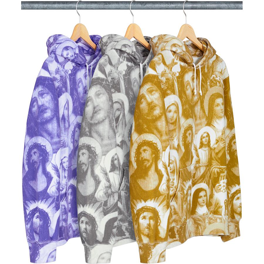 Jesus and Mary Hooded Sweatshirt - fall winter 2018 - Supreme