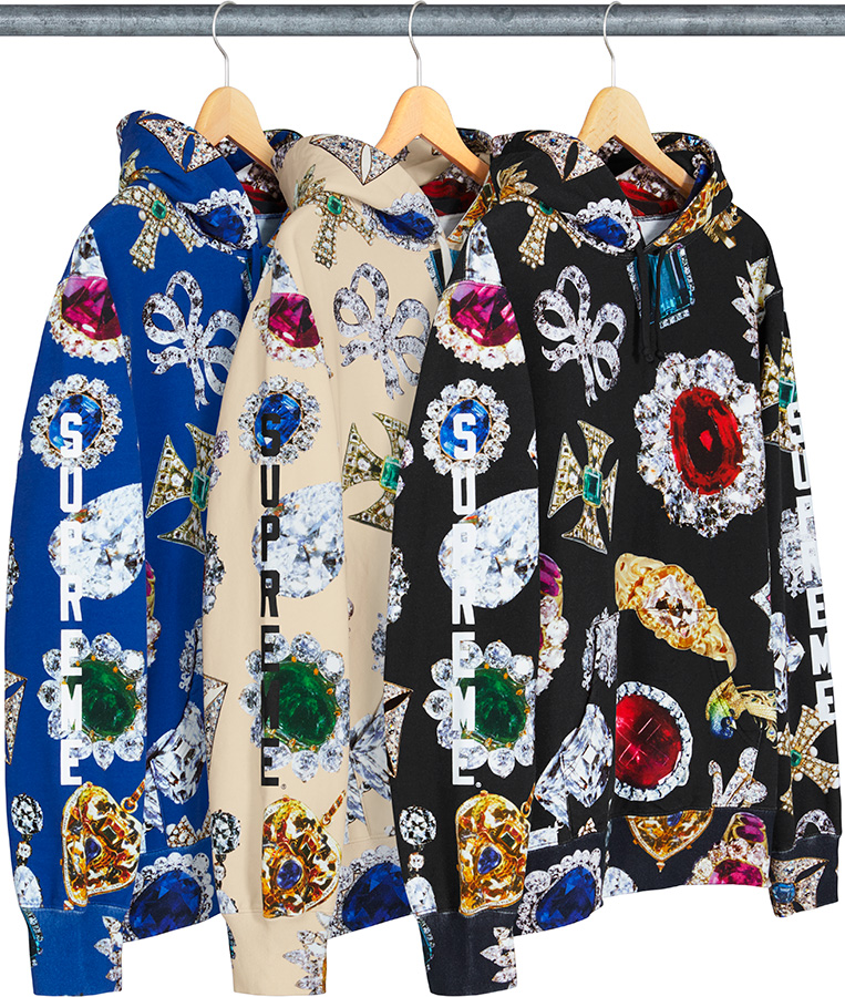 Jewels Hooded Sweatshirt - Supreme Community