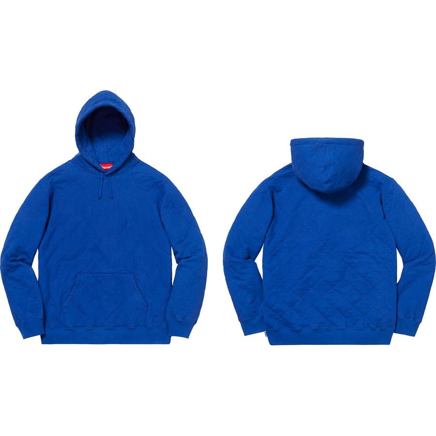 Quilted Hooded Sweatshirt - fall winter 2018 - Supreme