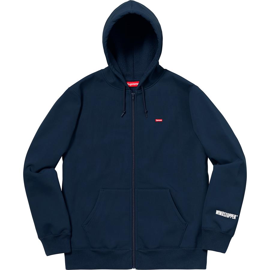 Details on WINDSTOPPER Zip Up Hooded Sweatshirt  from fall winter 2018 (Price is $228)