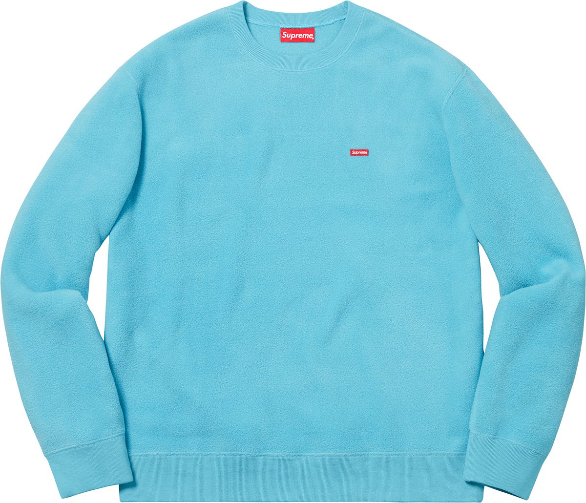 Polartec Small Box Crewneck - fall winter 2018 - Supreme