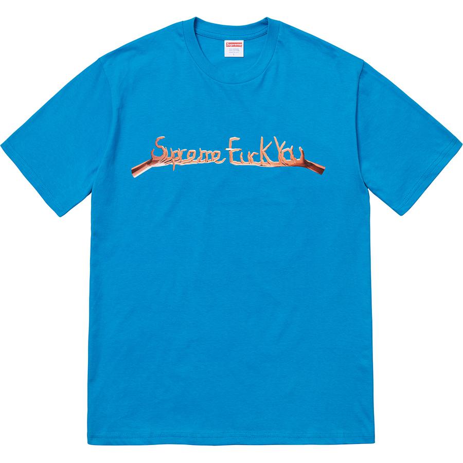 Supreme Fuck You Tee releasing on Week 1 for fall winter 2018