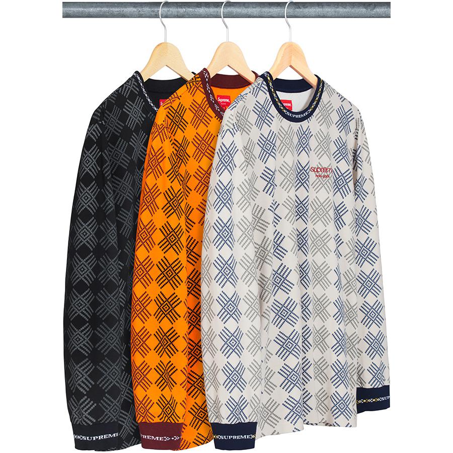 Supreme Motif L S Top for fall winter 18 season